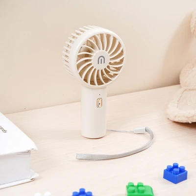 Gambar Memoo Kipas Angin Portabel Mini Rechargeable 500 mAh - Putih