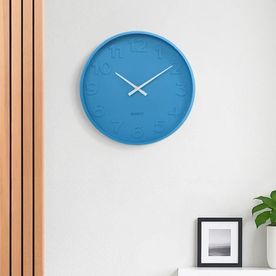 Gambar Informa Jam Dinding Metal 30 cm 18B - Biru