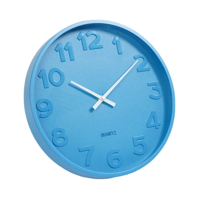 Gambar Informa Jam Dinding Metal 30 cm 18B - Biru