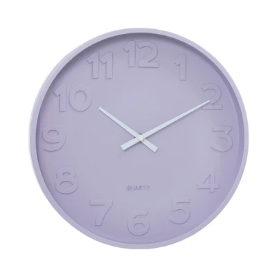 Gambar Informa Jam Dinding Metal 30 cm 18P - Ungu