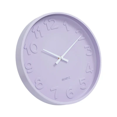 Gambar Informa Jam Dinding Metal 30 cm 18P - Ungu