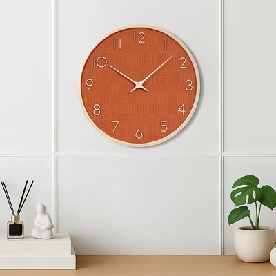 Gambar Informa Jam Dinding Kayu 30 cm 18R - Merah