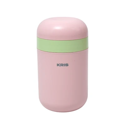 Gambar Picas Wadah Makanan 2 Kompartemen - Pink