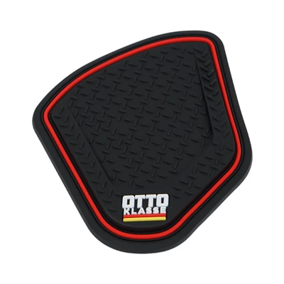 Gambar Otto Klasse Parking Pad Standar Samping Motor - Hitam/Merah