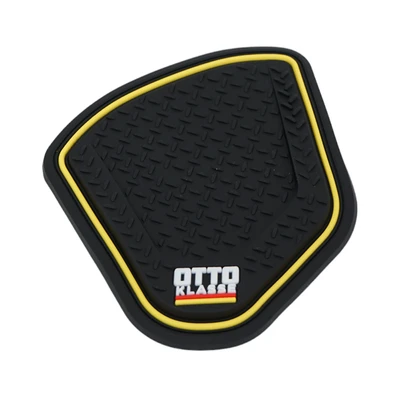 Gambar Otto Klasse Parking Pad Standar Samping Motor - Hitam/Kuning