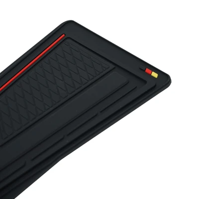 Gambar Otto Klasse Parking Pad Standar Tengah Motor - Hitam/Merah
