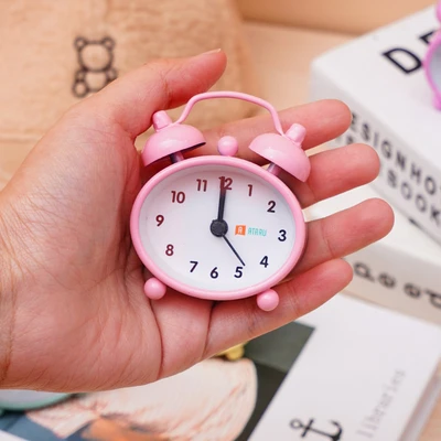 Gambar Ataru Jam Weker Mini 5.8 cm - Mix