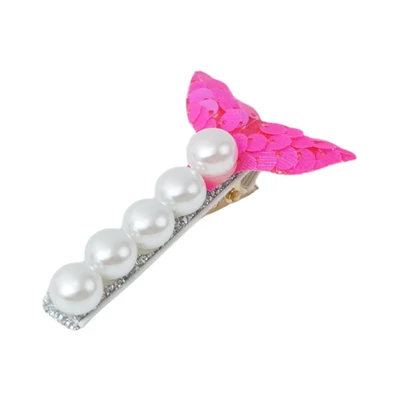 Gambar Ataru Jepit Rambut Pearl Mermaid Tail