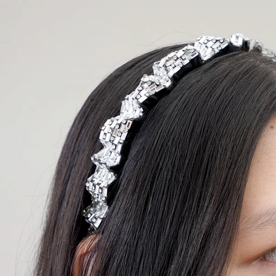 Gambar Ataru Bando Twisted Pearl - Silver