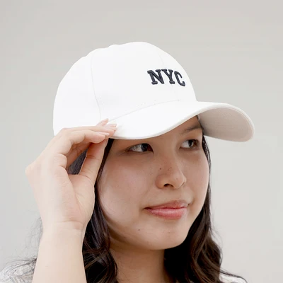 Gambar Ataru Topi Baseball NYC - Putih