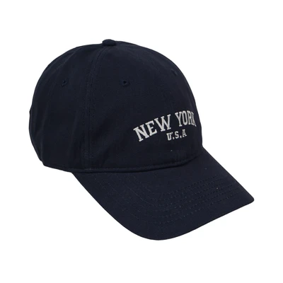 Gambar Ataru Topi Baseball New York - Biru Navy