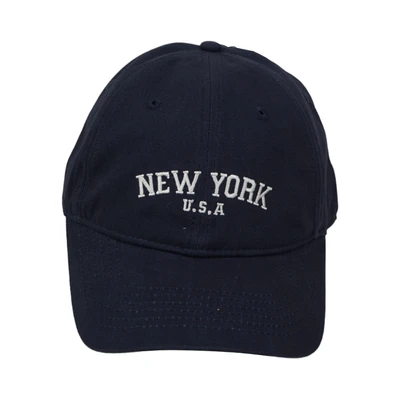 Gambar Ataru Topi Baseball New York - Biru Navy