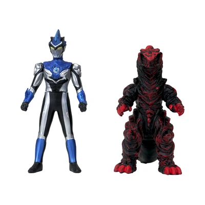 Gambar Ultraman Set Action Figure Blu & Grigio Pawn Dual Pack