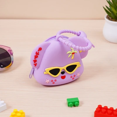 Gambar Ataru Gantungan Kunci Pouch Animal With Sunnies Random