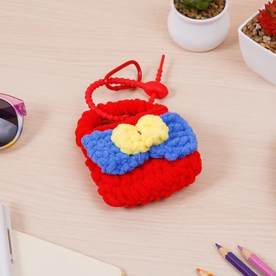 Gambar Ataru Gantungan Kunci Knitted Bow Series Random
