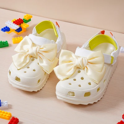 Gambar Ataru Aksesoris Sandal Bow Set 2 pcs - Putih Ivory