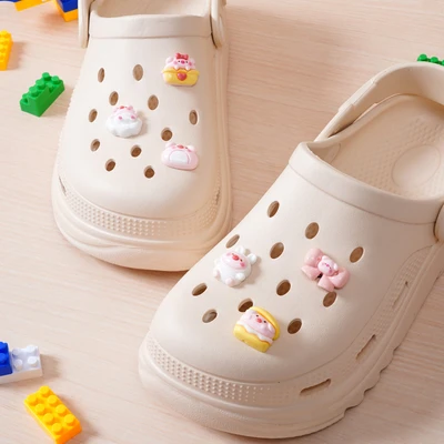 Gambar Ataru Aksesoris Sandal Cute Piggy Set 6 pcs