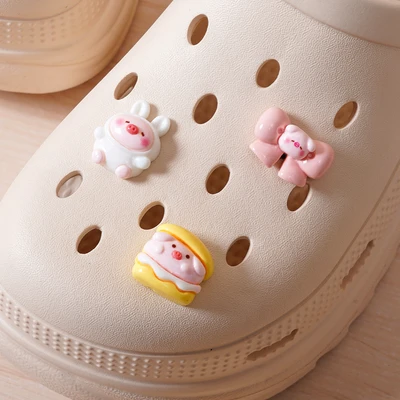 Gambar Ataru Aksesoris Sandal Cute Piggy Set 6 pcs