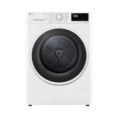 Gambar LG Mesin Pengering Pakaian Front Loading 10 kg RV10VHP4W - Putih