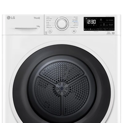 Gambar LG Mesin Pengering Pakaian Front Loading 10 kg RV10VHP4W - Putih