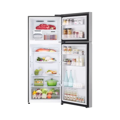 Gambar Lg 395 Ltr Kulkas 2 Pintu Gn-b392pffb - Silver