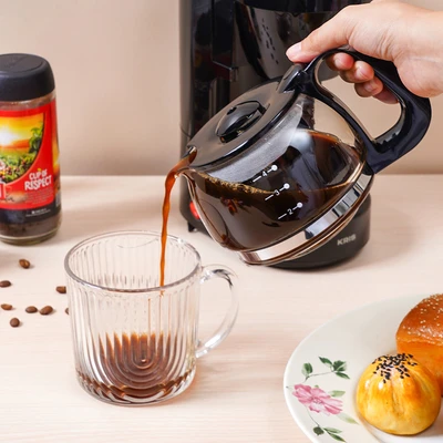 Gambar Kris Coffee Drip Maker Dengan Aroma 650 ml - Hitam