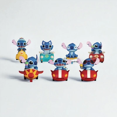 Gambar Beast Kingdom Minifigure Stitch Pull Back 013 Random