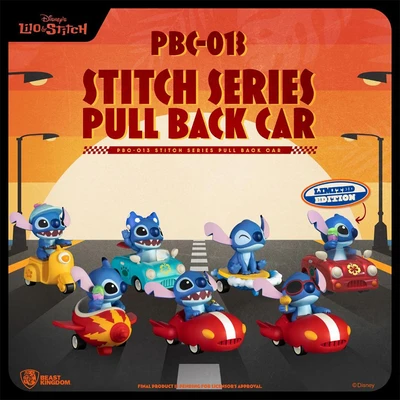 Gambar Beast Kingdom Minifigure Stitch Pull Back 013 Random