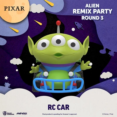 Gambar Beast Kingdom Minifigure Pixar Alien Party Remix 3 Random