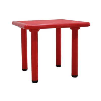 Gambar Paso Meja Anak Square - Merah