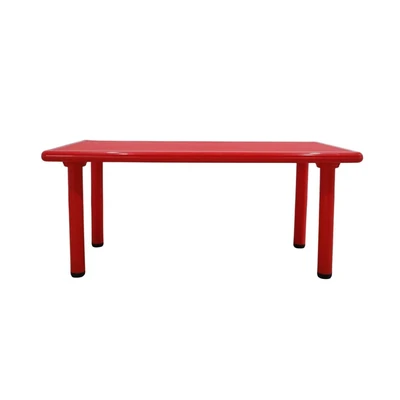 Gambar Paso Meja Anak Rectangle - Merah