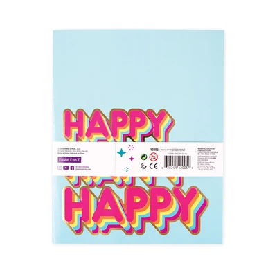 Gambar Make It Real Set 3 Pcs Notebook Rainbow Bright Trio 12005