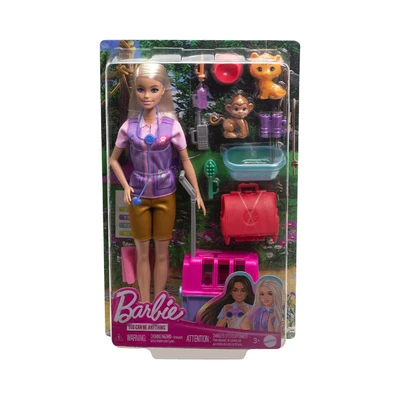 Gambar Barbie Set Boneka Animal Rescue HRG50