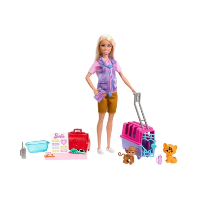 Gambar Barbie Set Boneka Animal Rescue HRG50