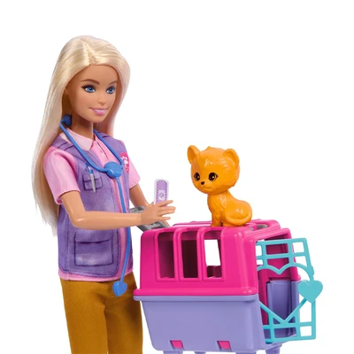 Gambar Barbie Set Boneka Animal Rescue HRG50