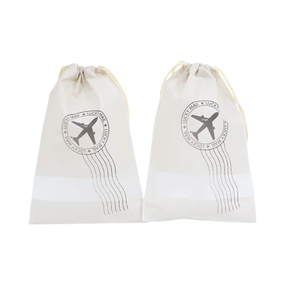 Gambar Ataru Pouch Travel Serut 20x30 cm Set 2 pcs