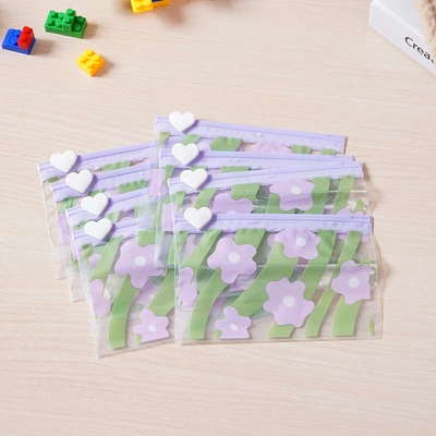 Gambar Ataru Pouch Travel Slider 14.5x10.5 cm Set 8 pcs