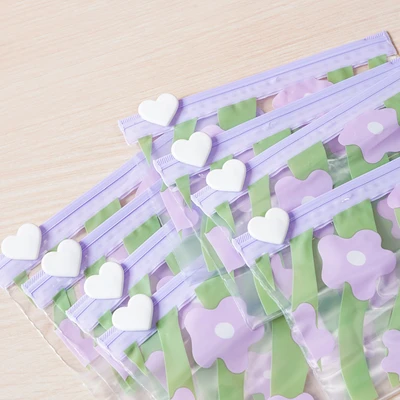 Gambar Ataru Pouch Travel Slider 14.5x10.5 cm Set 8 pcs