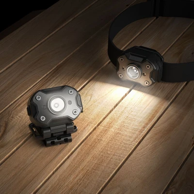 Gambar Powerlite Senter Kepala Rechargeable Dengan Caplight 400 Lumen