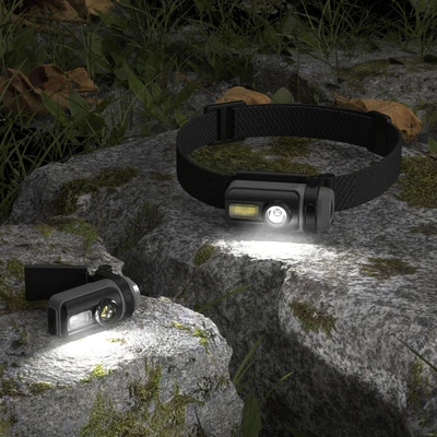 Gambar Powerlite Senter Kepala Rechargeable Dengan Magnet 500 Lumen