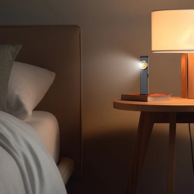Gambar Powerlite Lampu Saku Dengan Magnet & Klip 500 Lumen