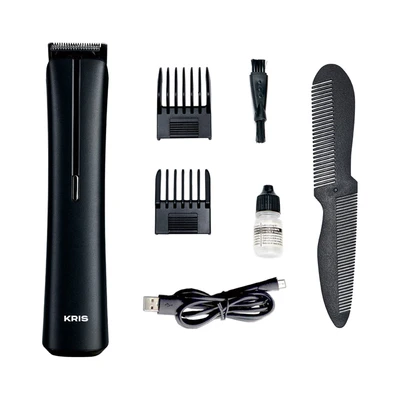Gambar Kris Alat Pencukur Rambut 600 mAh - Hitam