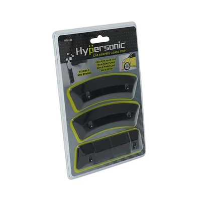 Gambar Hypersonic Set 3 Pcs Pelindung Bumper Mobil - Hitam