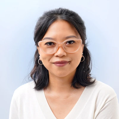 Gambar Parim Eyewear Kacamata Optical Thick Cateye - Peach
