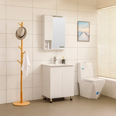 Gambar Fosa Sunny Set Kabinet Kamar Mandi PVC - Putih
