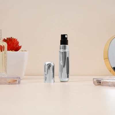 Gambar Ataru Botol Sprayer Atomizer 5 ml - Silver