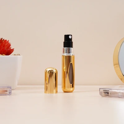 Gambar Ataru Botol Sprayer Atomizer 5 ml - Gold