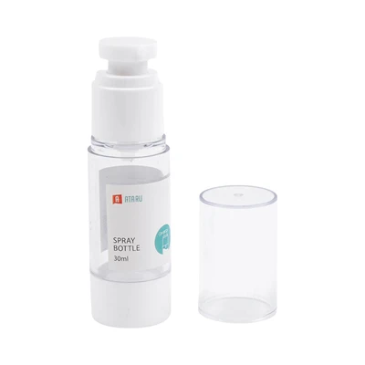 Gambar Ataru Botol Cairan Semprot Airless 30 ml Transparan