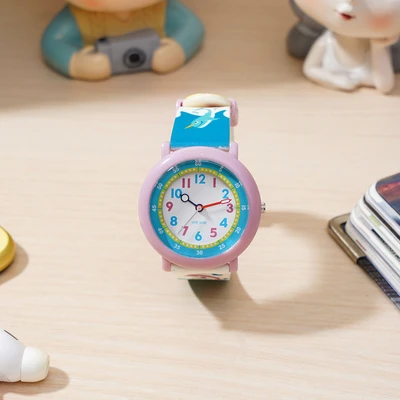 Gambar Ataru Jam Tangan Anak Dolphin - Pink / Biru