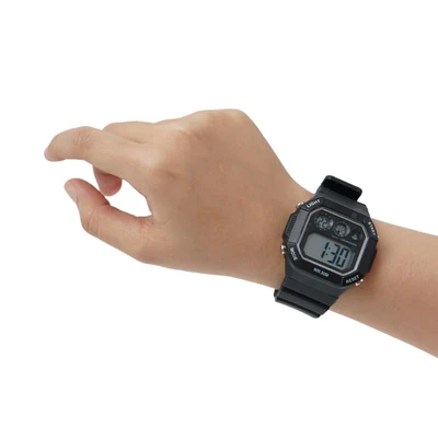 Gambar Ataru Jam Tangan Digital Rectangle - Hitam